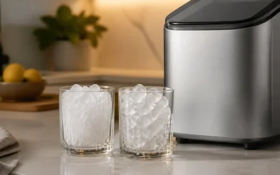 Nugget Ice vs Bullet Ice: Which Countertop Machine Fits You?